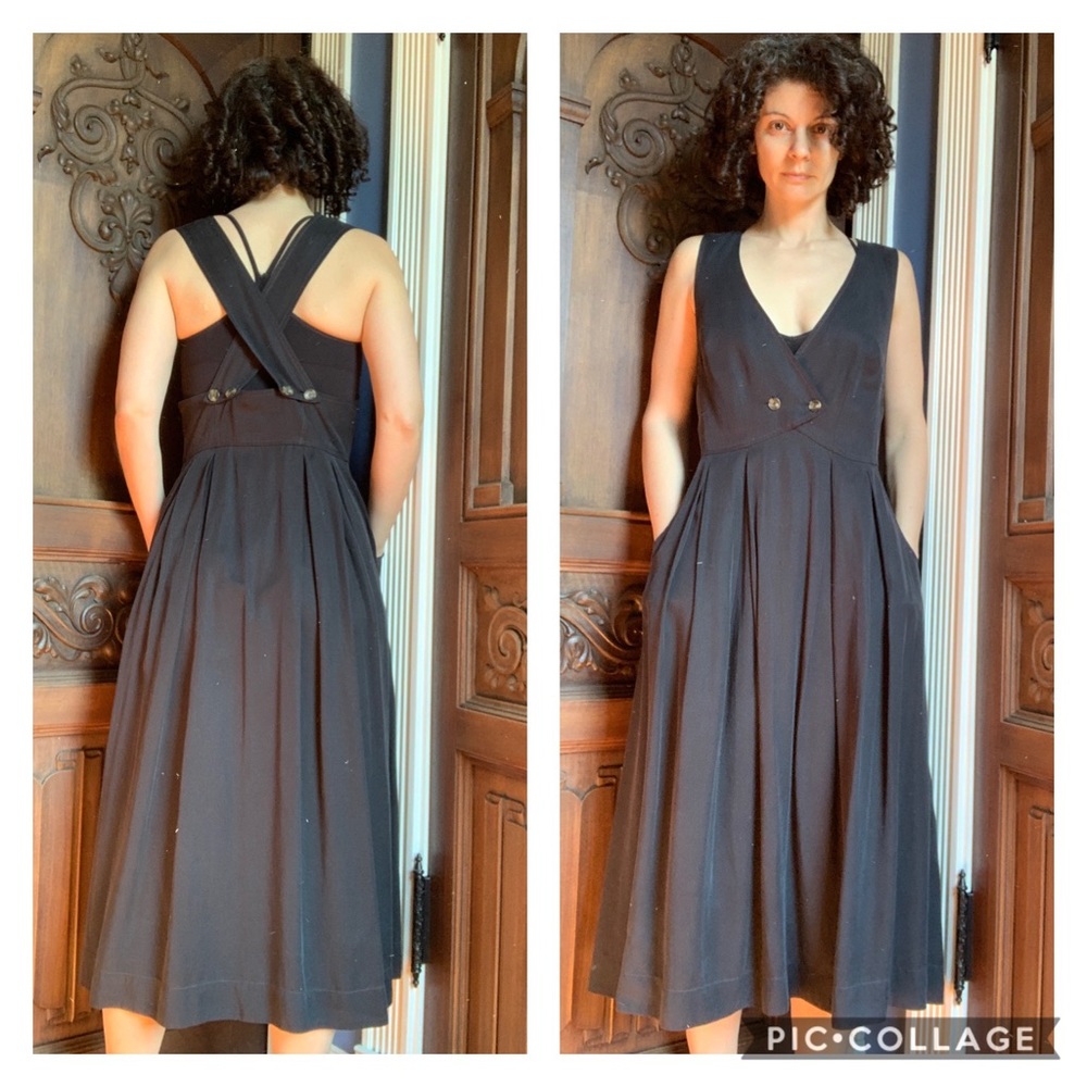 Elegant Black Sleeveless Dress